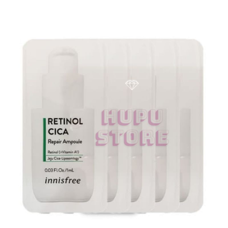 [Sample] Tinh Chất Phục Hồi Da RETINOL CICA REPAIR AMPOULE INNISFREE (VITAMIN C) 1ML