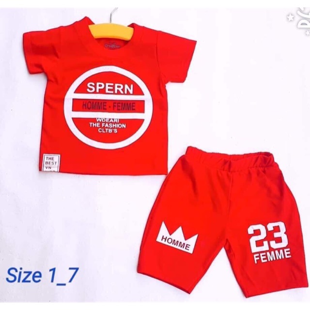 Combo đồ bộ cho bé trai