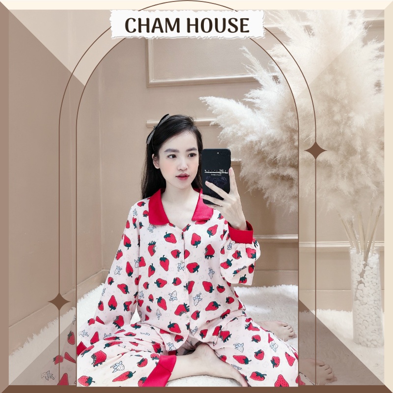 Đồ bộ PIJAMA lụa satin tay dài quần dài hàng thiết kế cao cấp Piti Shop