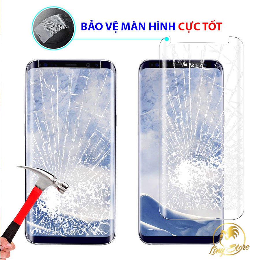 Kính cường lực UV Samsung Note 20 Note 20 Ultra Note 10 Note 10 Plus Note 9 Note 8 bảo vệ máy cực tốt