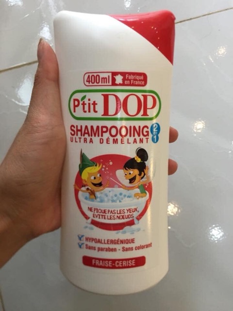 Sữa tắm gội 3 in 1 P'tit DOP - 250ml Pháp