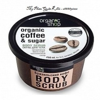 Tẩy da chết Body Cafe Nga
