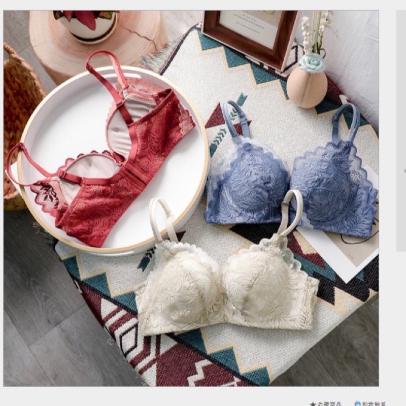 Áo ngực ren không gọng, Áo lót đệm hơi thoáng khí Underwear định hình cao cấp A118