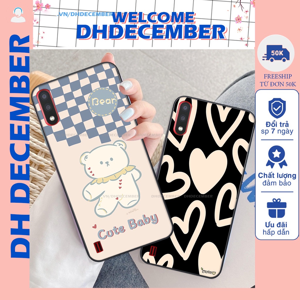 Ốp lưng Samsung Galaxy A01 in hình 3D  doll@ siêu chất - nhân vật H.OẠT H.ÌNH