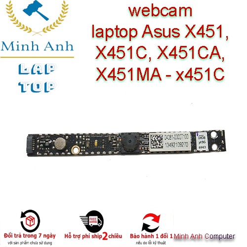 webcam laptop Asus X451, X451C, X451CA, X451MA - x451C