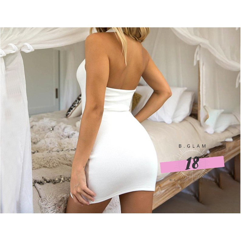 Đầm Polo bó sát Sexy năng động - Váy dáng ôm cổ áo Polo quyến rũ mùa hè