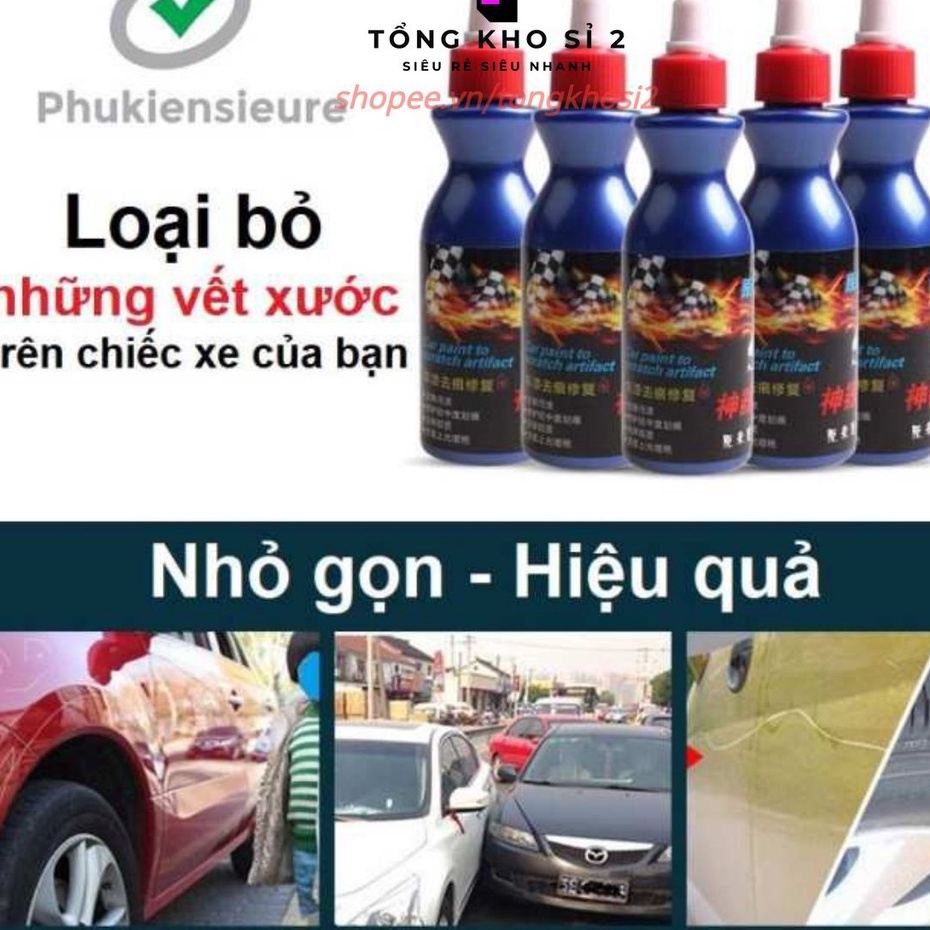 T2 Sale  DUNG DỊCH TẨY VÀ LÀM MỜ VẾT XƯỚC XE NHANH CHÓNG Hot