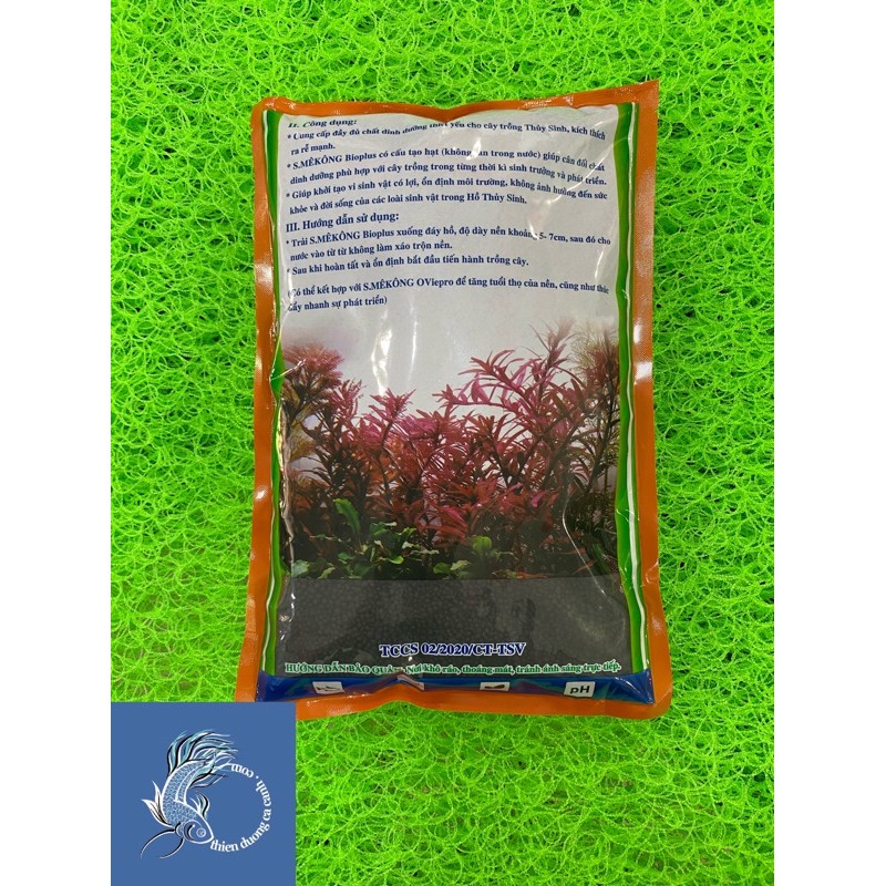 Phân Nền Thuỷ Sinh Smekong Bioplus Phiên Bản Mới- Túi 2kg