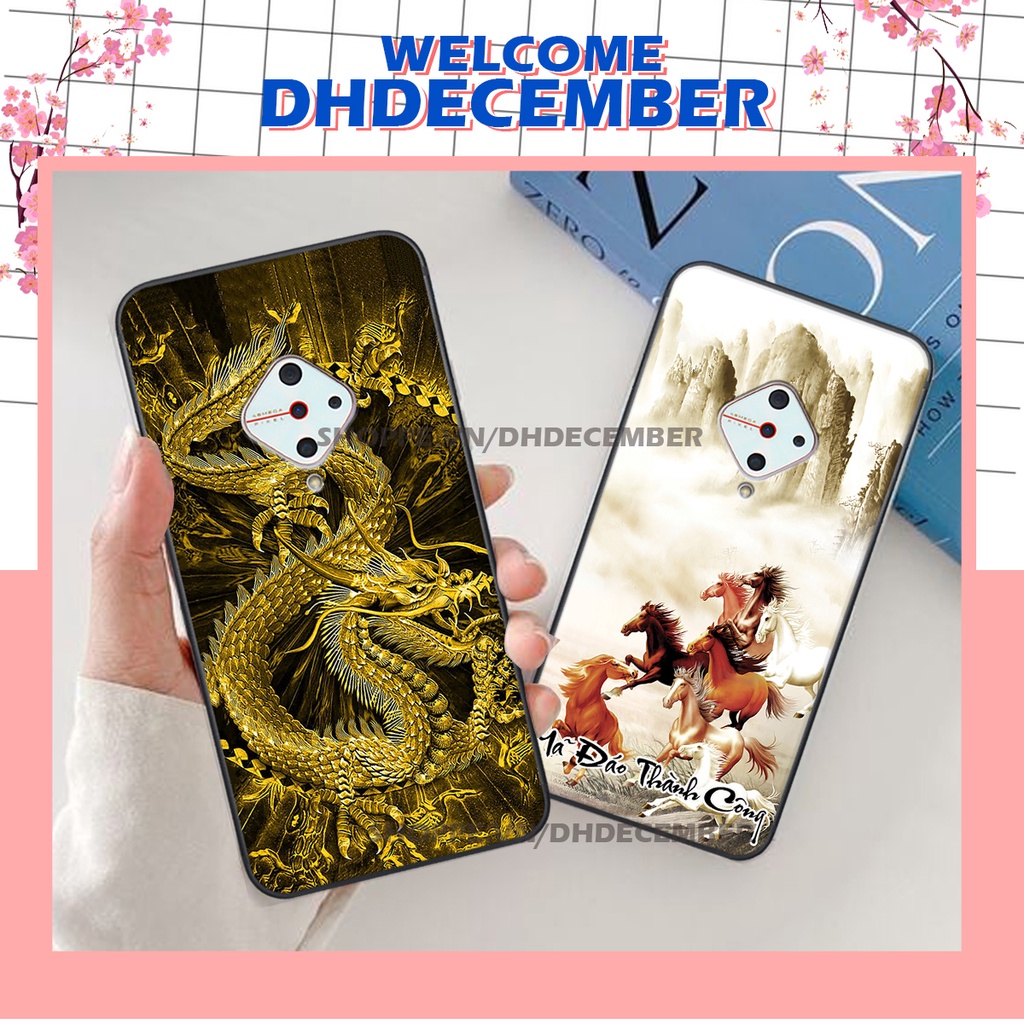 Ốp lưng Vivo S1 PRO in hình thư pháp tâm an vạn sự an ,mã đáo thành công SIÊU CHẤT