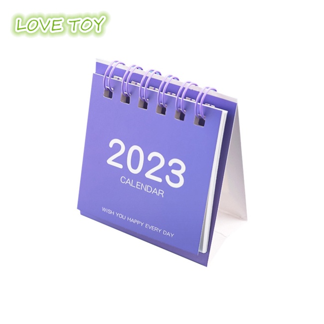 Lịch Để Bàn Nkodok 2023 Mini Màu Sắc Đơn Giản