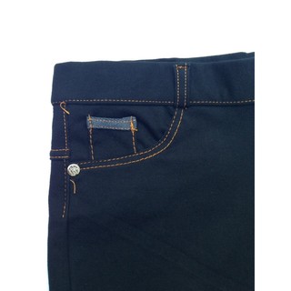 LG014 - QUẦN  LEGGING GIẢ JEAN ( THUN 2 DA ) ( xanh và đen )