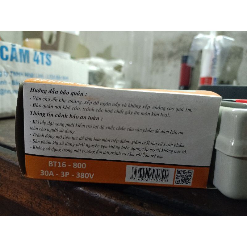 CÔNG TẮC NHẤN GIỮ ON/OFF TIẾN THÀNH - 3 PHA 30A