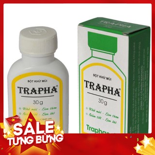 Bột TRAPHA của Traphaco khử mùi hôi giày - chân