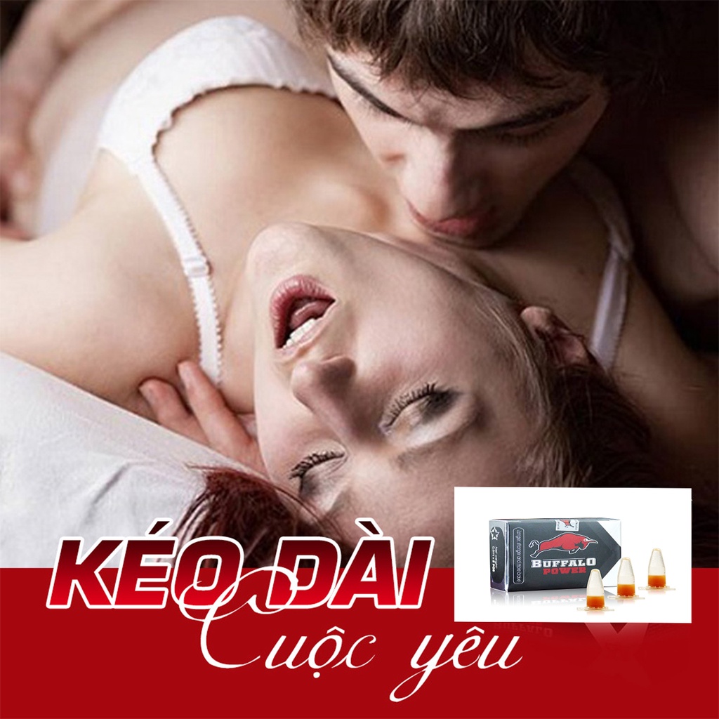 Tăng Cường Sinh Lý Nam Buffalo Power Kéo Dài Thời Gian Quan Hệ, Dạng Thoa, Nhỏ Gọn Tiện Lợi Koupe Dùng Thử 3 Tuýt