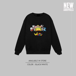 [SIÊU RẺ] Mẫu áo Sweater Mini World - Hero Team cực ngầu