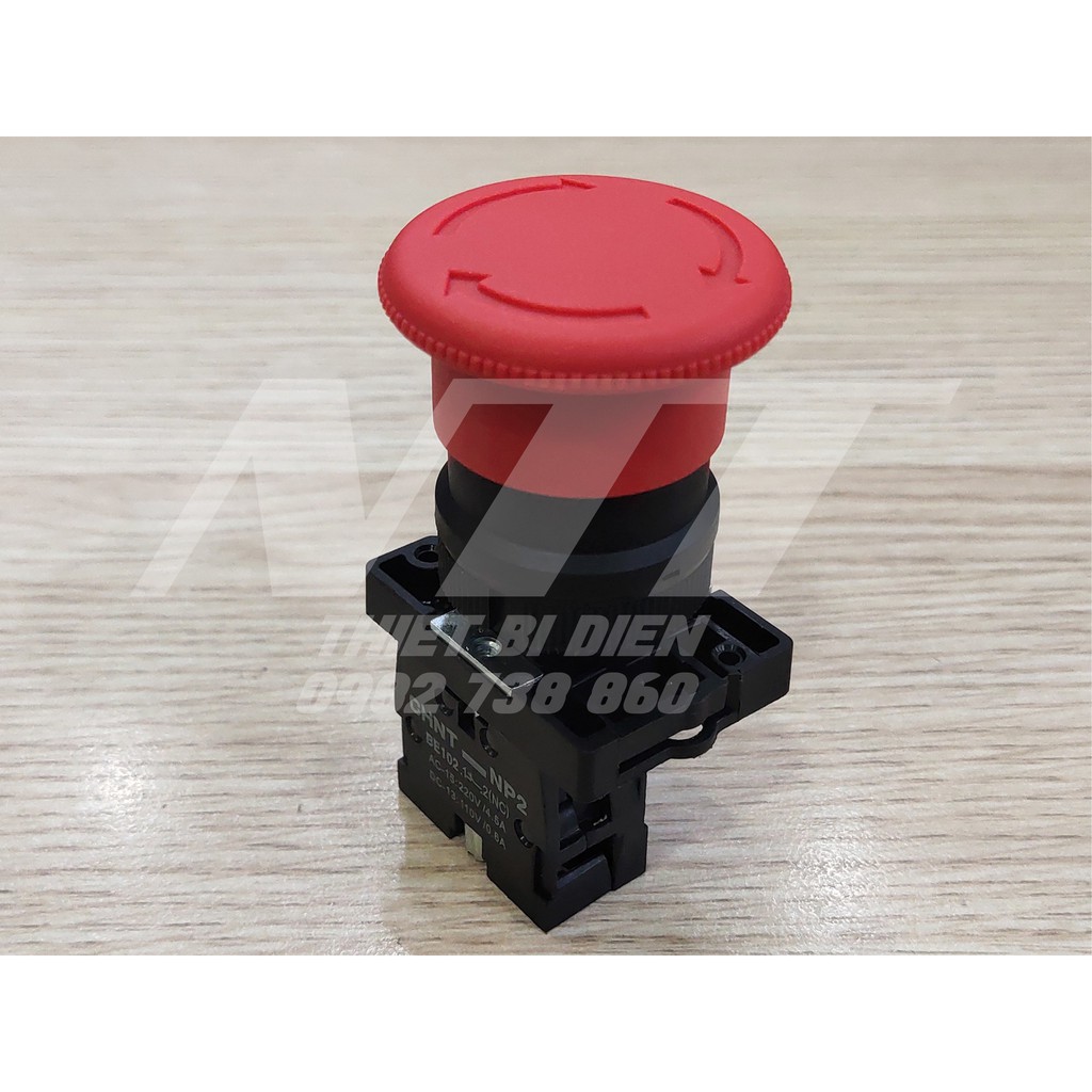 Nút dừng khẩn cấp phi 22 NP2-ES542 Chint