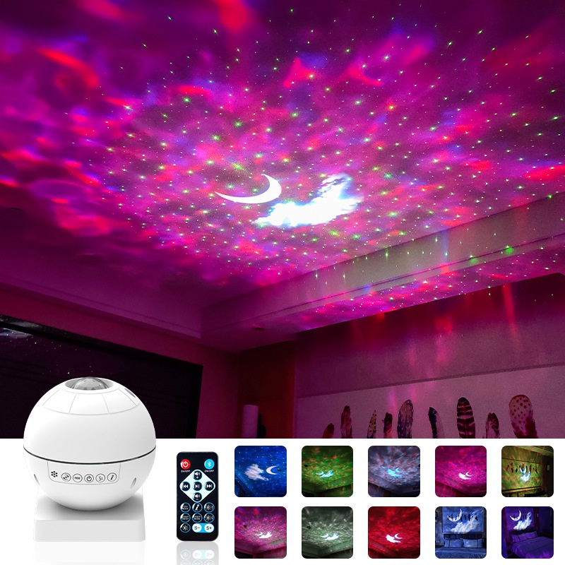 Đèn Led Tạo Hiệu Ứng Bầu Trời Đầy Sao Kèm Điều Khiển Từ Xa
