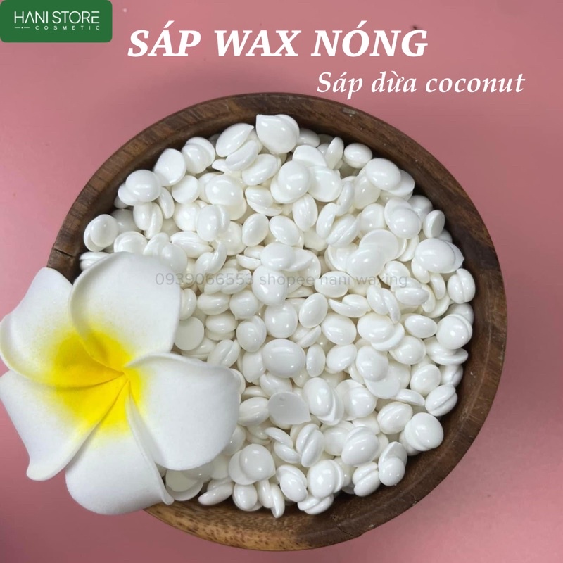 100gram Sáp wax lông nóng wax tay, chân, nách,râu tặng kèm que gỗ