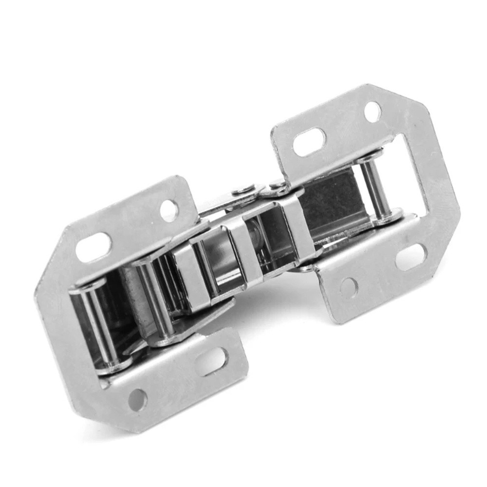 JANE 2 Sets New Concealed Hinge Easy Mount Steel Hinges Door Hinges 90 Degree Spacer Plates High Quality Sprung Or Unsprung Kitchen Cabinet Cupboard