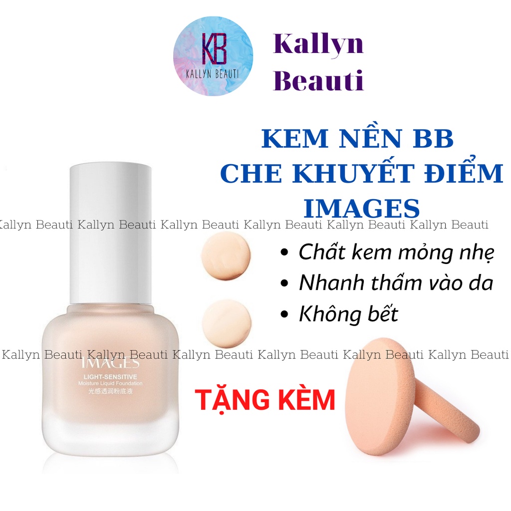 Kem Nền Che Khuyết Điểm Trang Điểm Image Kiềm Dầu Kháng Nước Lâu Trôi Tạo Lớp Nền Đẹp Trong Suốt Kallyn Beauti