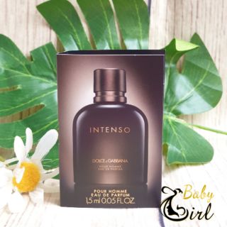 Mẫu Thử Vial Nước Hoa Nam D&G INTENSO 1,5ml