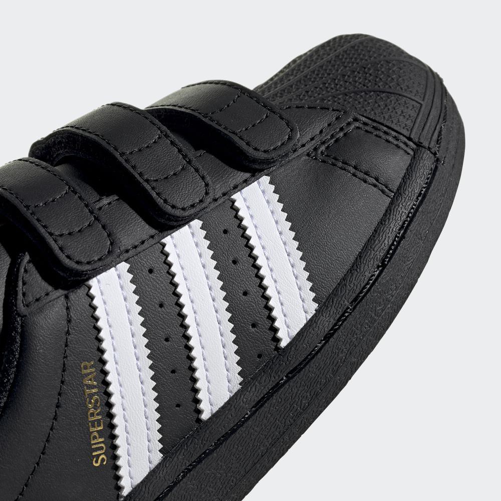 [Mã WABRD7 giảm 150K đơn 1 Triệu] Giày adidas ORIGINALS Unisex Trẻ Em Superstar Màu Đen EF4840