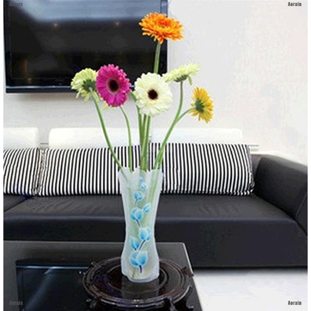 Bộ 10 Lọ Hoa Bằng Nhựa Nhiều Màu Sắc