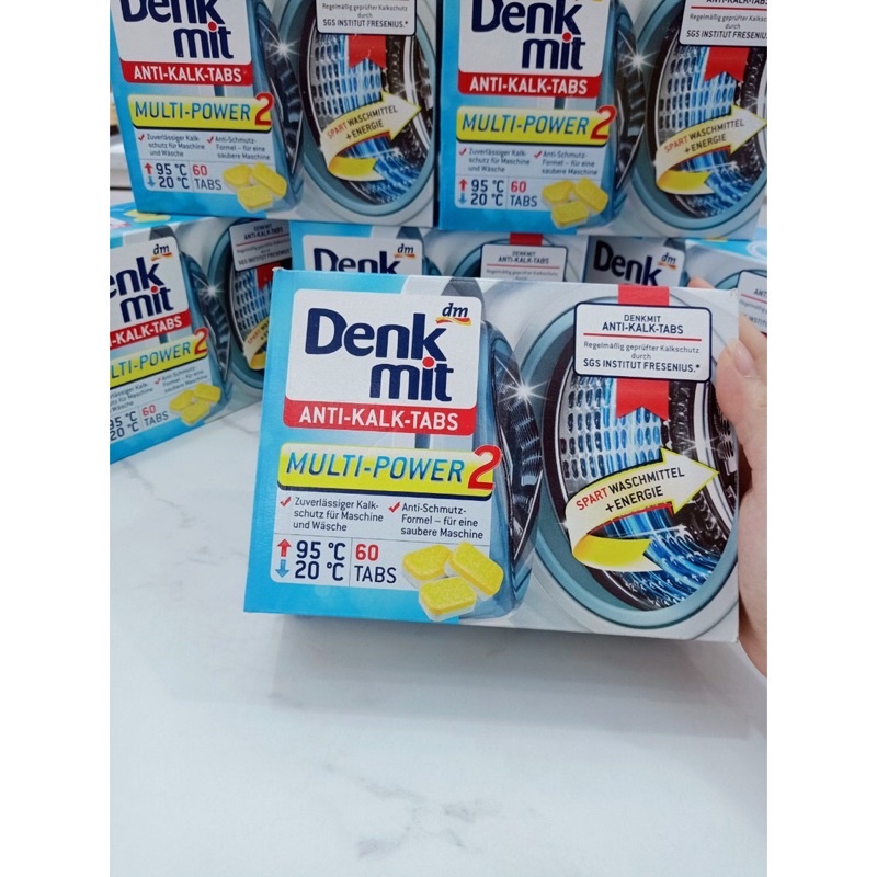Viên Vệ Sinh Lồng Giặt Denkmit Hàng Nội Địa Đức