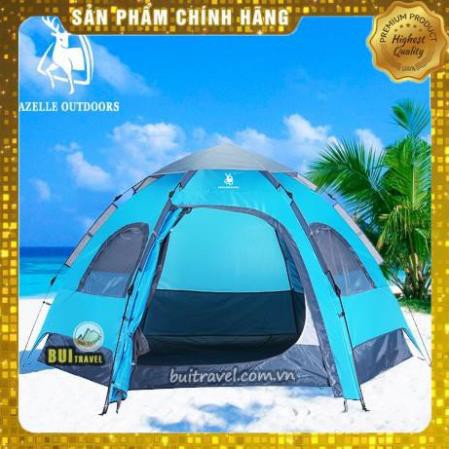 Lều du lịch tự bung lục giác 2 lớp 5-6 người Gazelle Outdoors GL1269 - Lều dã ngoại cắm trại chính hãng