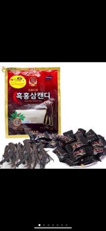 Kẹo hắc sâm nhập khẩu từ Hàn Quốc 300gr