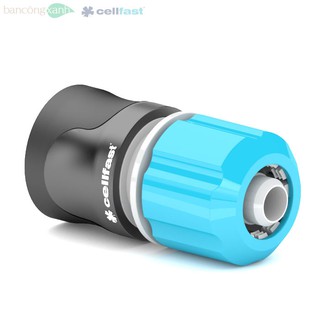 Cút Nối Nhanh Stop-Nối Nhanh Ống Nước, Vòi Tưới Cellfast Ergo-BAN CÔNG XANH