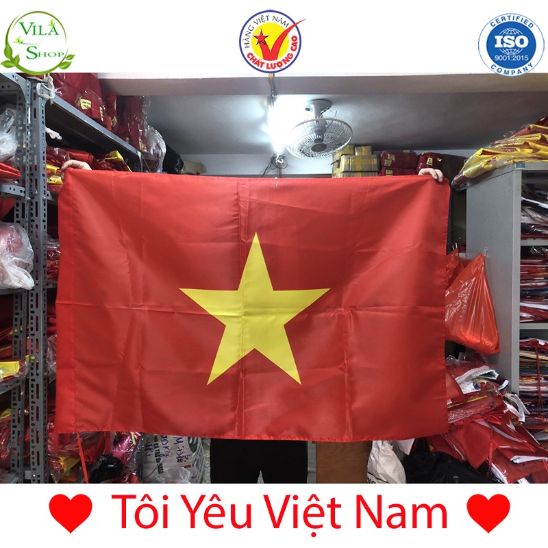 Cờ Tổ Quốc, Lá Cờ Đỏ Sao Vàng Niềm Tự Hào Của Người Dân Việt Nam - Chất Liệu Vải Sa Tanh Bền Đẹp Giữ Màu Tốt