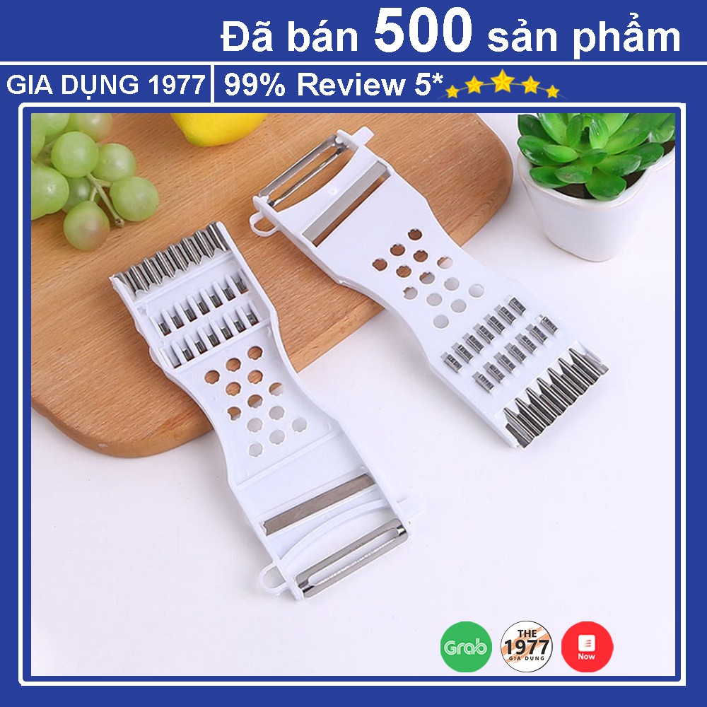 Nạo củ quả đa năng 6 in 1 chống han gỉ, dụng cụ nạo củ quả nhỏ gọn, nhanh chóng, tiện lợi | BigBuy360 - bigbuy360.vn