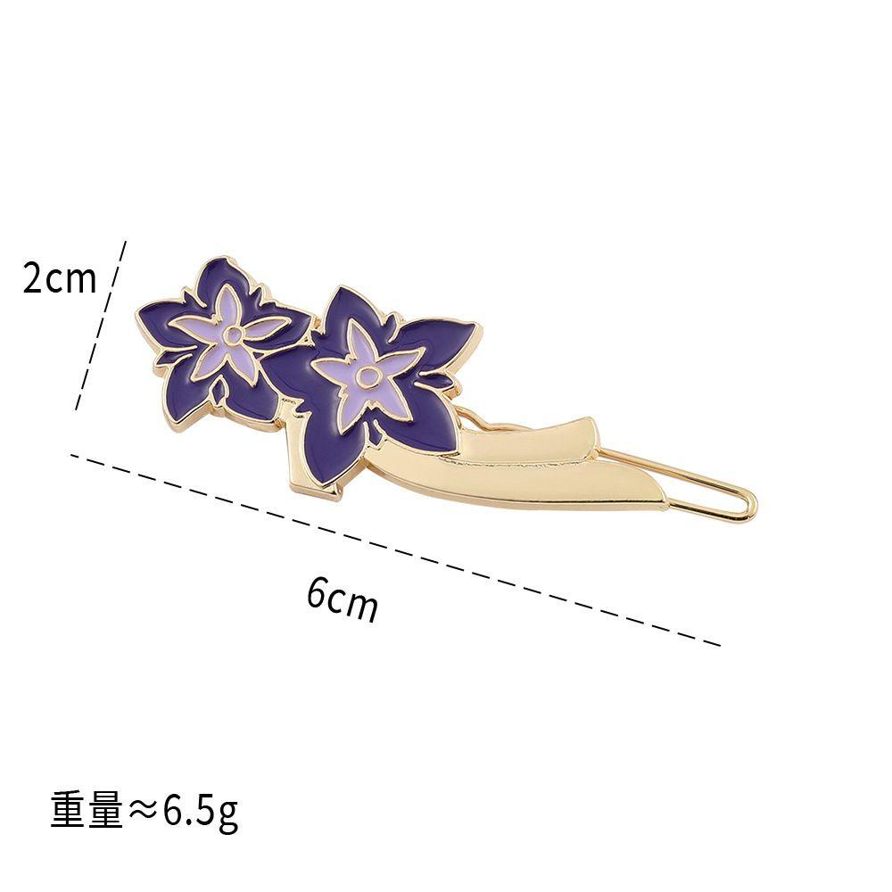 Kẹp Tóc Đính Hạt Hình Anime Gorou Kazuha Albedo Làm Quà Tặng Cho Bạn Gái