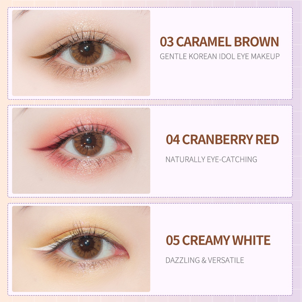 Bút Gel Kẻ Mắt Siêu Mịn Nhanh Khô Chống Nhòe Lâu Trôi Thương Hiệu POPJUICE