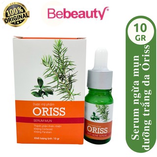 Serum Ngừa Mụn Dưỡng Trắng Da Oriss Cao Cấp (10gr)