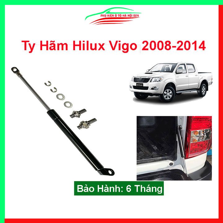 Ty hãm bưởng cốp sau thanh thủy lực cho xe bán tải Hilux Vigo 2008-2014 nâng hạ nắp thùng