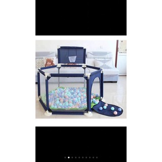 quây bóng lục giác cho bé tặng 100 bóng