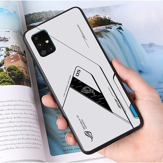 Ốp kính cường lực Samsung Galaxy A31, A51, A71 - Gaming ROG