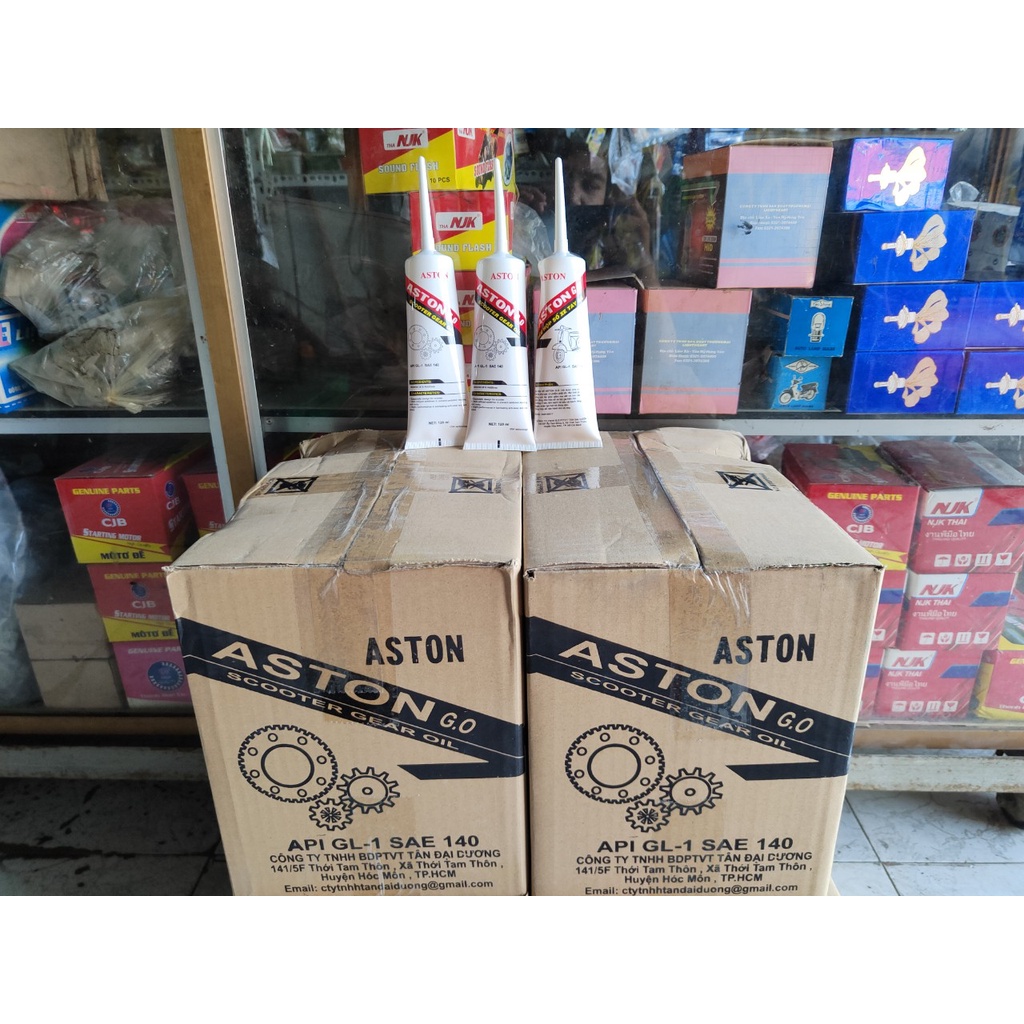 Nhớt hộp số giá rẻ ASTON USA cho xe tay ga