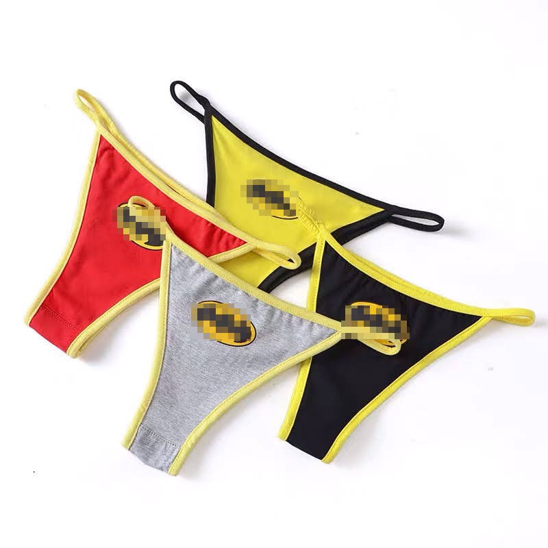 Quần Lót Lọt Khe Cotton Siêu Anh Hùng P064