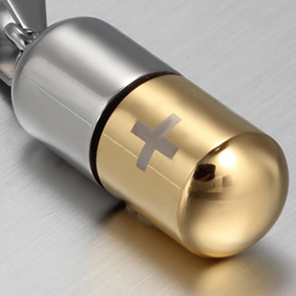 Vòng cổ Mặt Hình Lọ Nước Hoa Mạ Điện Chống Mòn