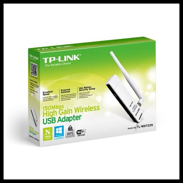 Usb Wifi Tp-Link Tl-Wn722N 150mbps Kln014