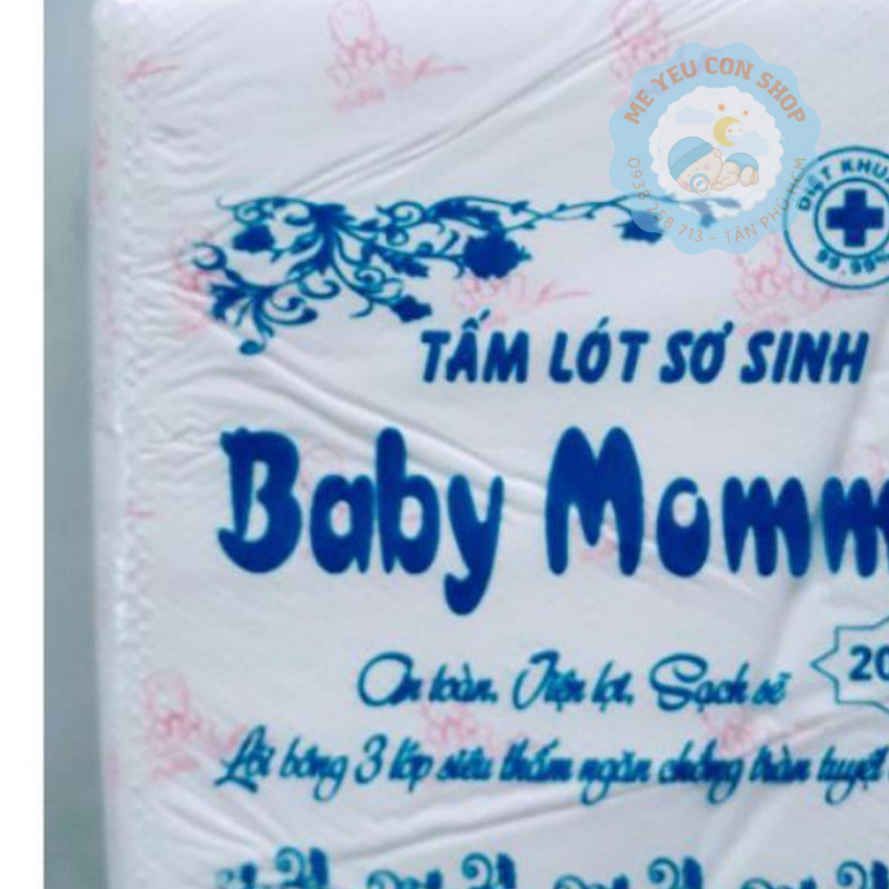 (HSD 2025) Miếng lót sơ sinh (lót phân xu) Mama/ Baby Momma (katydang)