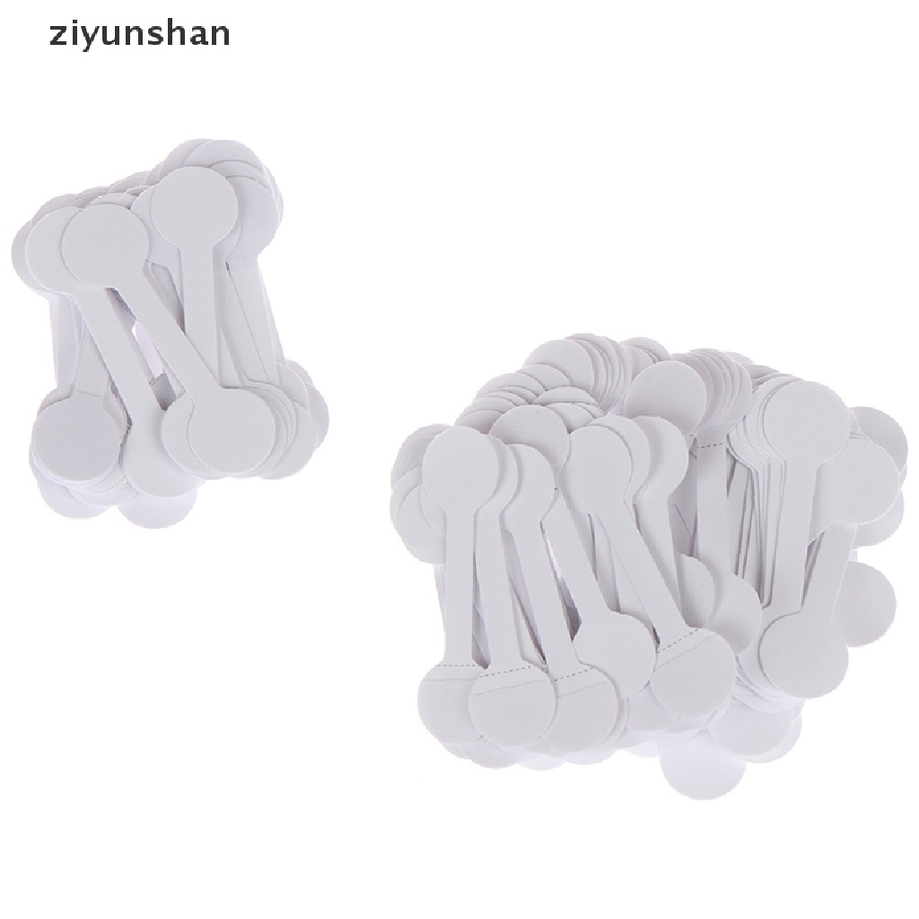 Set 50 / 100 Nhãn Dán Tròn Bằng Giấy Làm Trang Sức Thủ Công