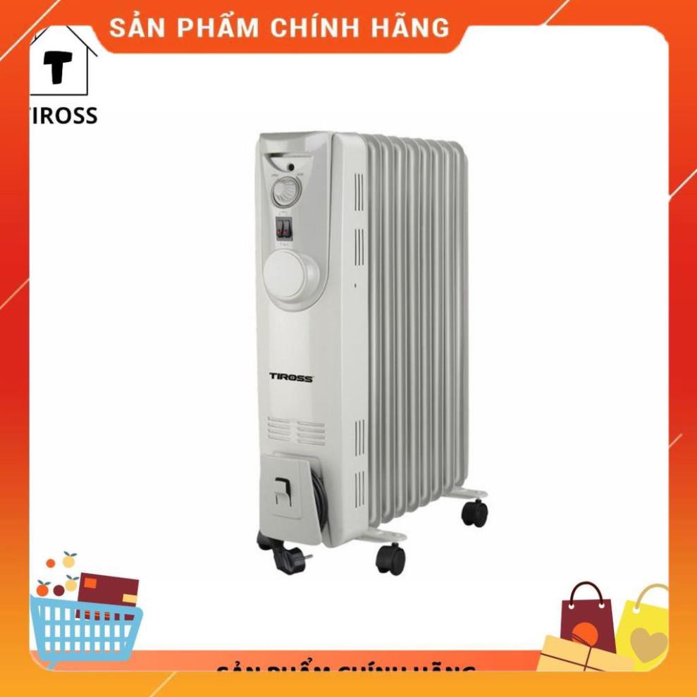 Máy sưởi dầu 9 thanh Tiross TS923 | TS9212 | TS9213 | TS9215 | TS9218 (công suất 2200W) [Chính Hãng, BH 12 Tháng]