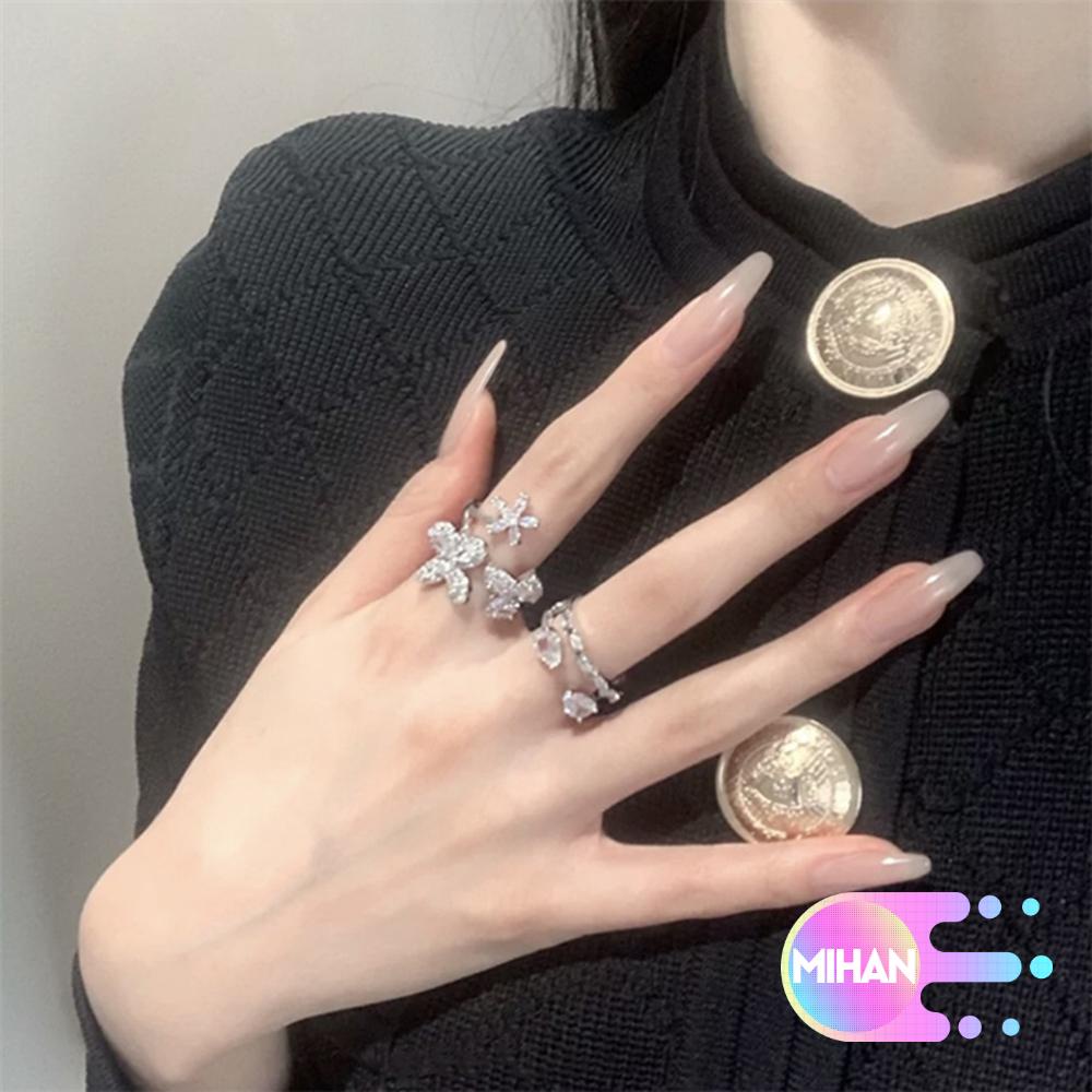 [Hàng mới về] Hộp 24 móng tay giả Mihan1 kiểu dáng sành điệu dành cho nữ