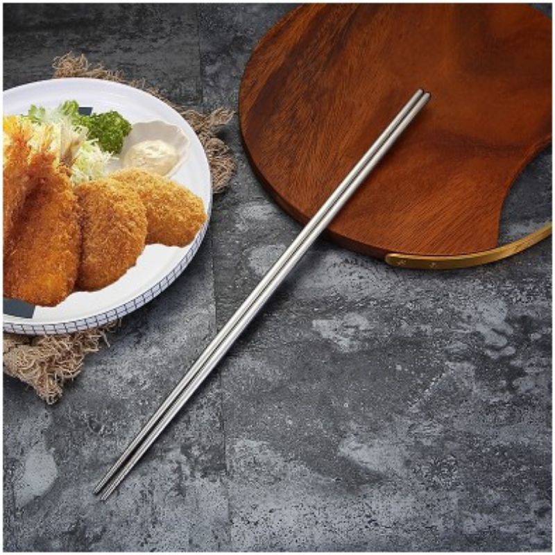 Đũa dài inox chiên xào nấu ăn 36cm