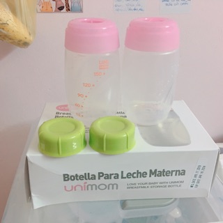 Thanh lý 2 bình trữ sữa unimom tặng kèm nắp sơ cua