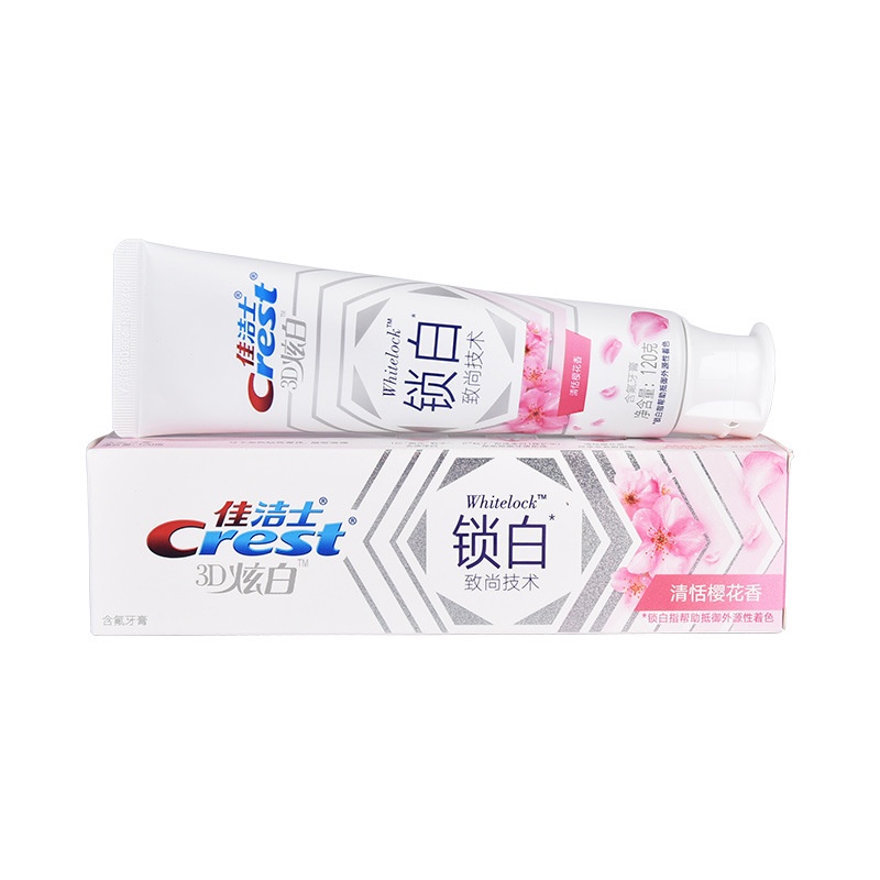 Kem đánh răng Crest 3D White - Răng trắng sáng tự nhiên, bảo vệ men răng 24h